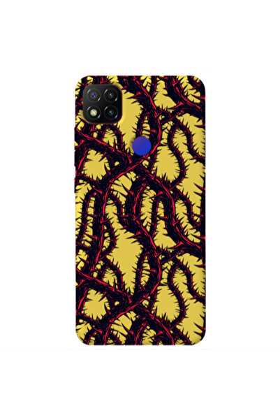 Other Xiaomi Redmi 9c Prickly ivy Yellow Colored Silicone TPU Θήκη
