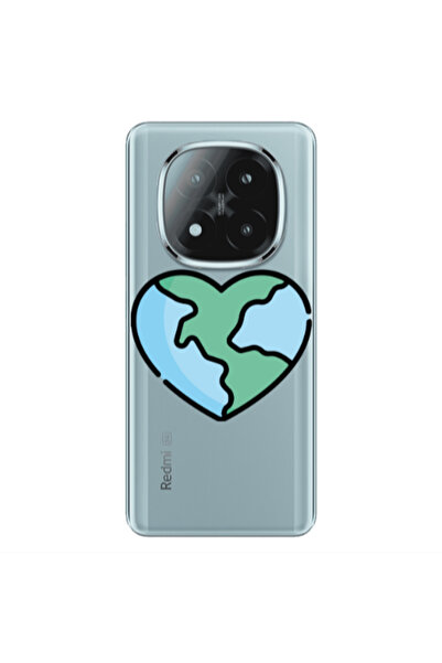 Other Xiaomi Redmi Note 14 Pro + 5g World in my heart Transparent Silicone TP...