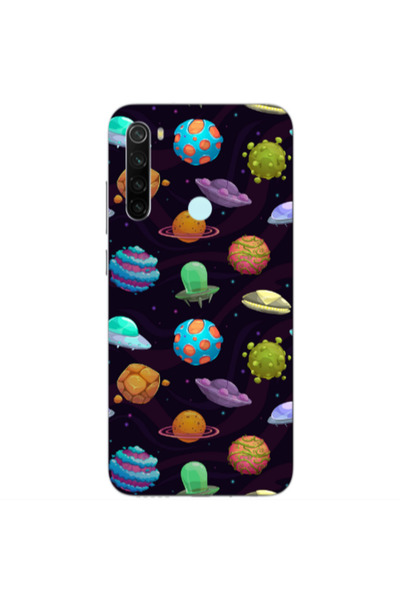 Other Xiaomi Redmi Note 8 Spacecraft Transparent Silicone TPU Θήκη