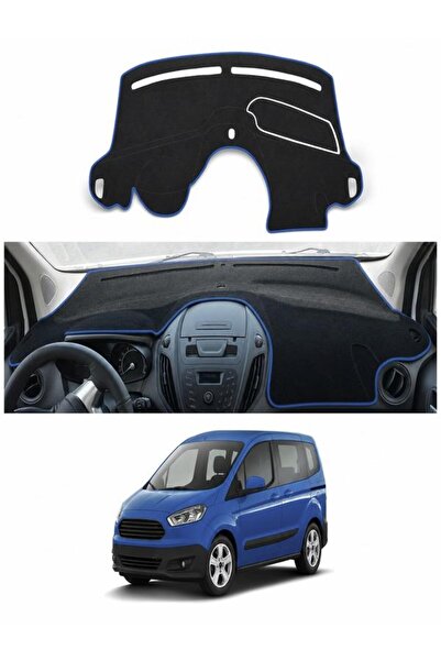 e-biz Ford Courier Ekransiz (2014-2020) Uyumlu Torpido Koruma Örtüsü Oto Kılı...