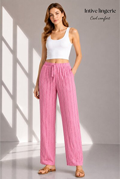 İntive Lingerie Intive Cool Comfort Καλοκαιρινό παντελόνι από ύφασμα μουσελίν...