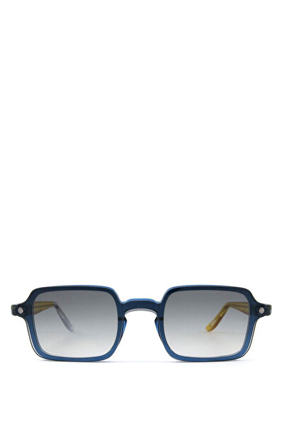 Snob Milano Bosin Navy Blue Acetate Unisex Sunglasses