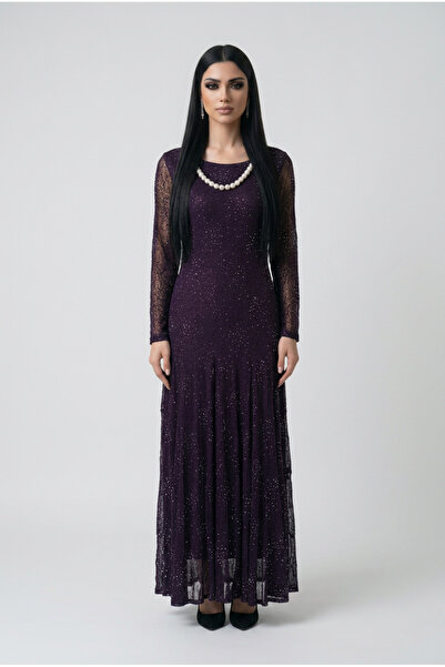 almasa alswda burgundy dress
