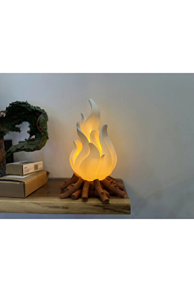SeSa 3d Kamp Ateşi Abajur Camp Fire