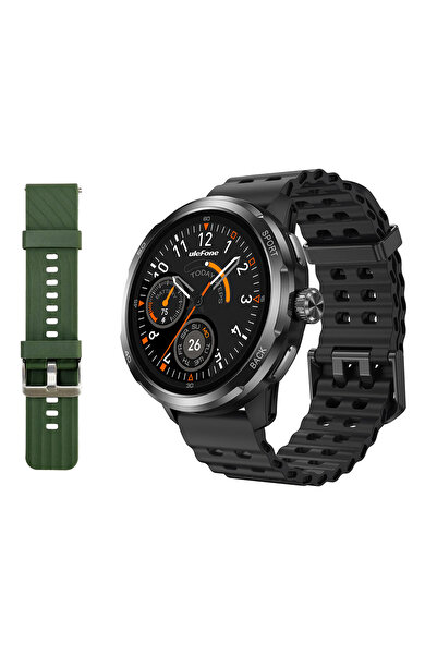 ULEFONE smartwatch Armor Watch Pro, 2x λουράκια, heart rate, 1.50" AMOLED, GP...