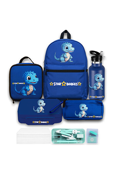 STAR BABiES - Dino Backpack Set - 16-Inch - Pack of 5