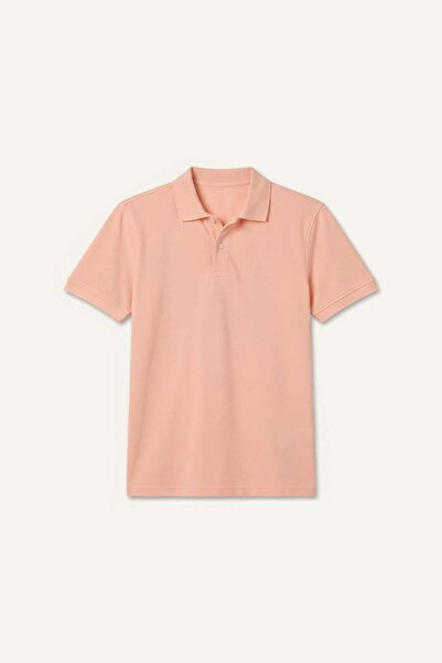 DeFacto 100% Cotton Regular Fit Polo T-Shirt E9504Ax26Sp