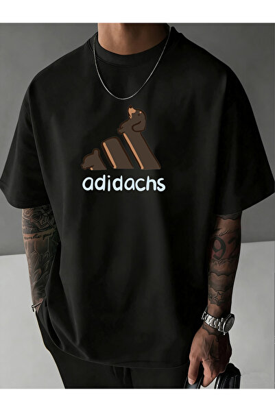 SAUDI Men and Women's 100% Cotton T-Shirt - Oversized Crew Neck Short Sleeve ...