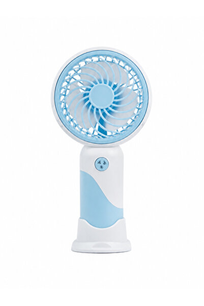 fcx Mini Fan Telefon Standlı 3 Kademeli USB Şarjlı Taşınabilir El Vantilatörü