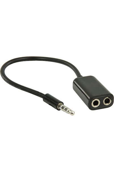 VALUELINE VLMP 22100 B0.20 Μετατροπέας 3.5mm αρσενικό σε 3.5mm θηλυκό 1 Τεμάχιο