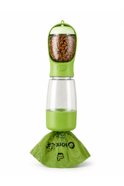 MOTTO 400 ML Taşınabilir Su ve Mama Hazneli Seyahat Suluğu