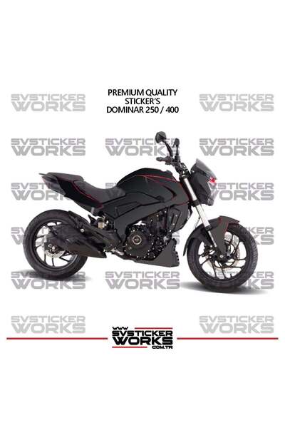 ARONA ملصق طلاء متوافق مع BAJAJ Dominar 250-400، طقم جاهز لطلاء المحرك بلونين...