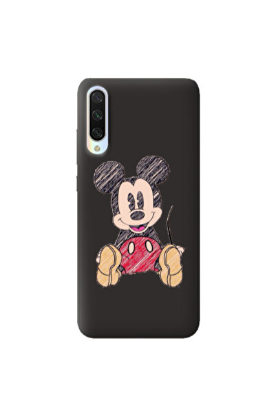 Other Xiaomi Mi 9 Lite Mickey mouse 2 Black Colored Silicone TPU Θήκη