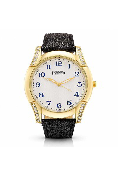 Watch Ceas pentru femei, Casual Francesca di Geneva, Negru, FF354