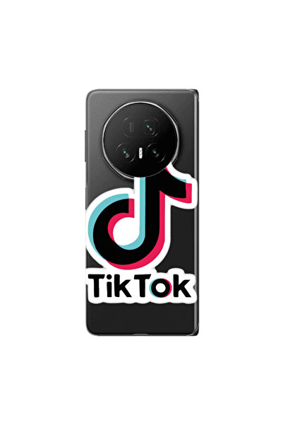 Other Honor Magic V5 Tik Tok Transparent Silicone TPU Θήκη