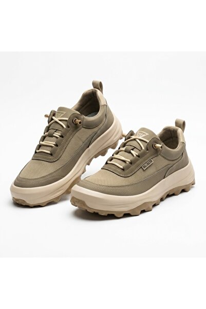 Bulldozer 261436 Light Sole Very Comfortable Men's Sports Shoes Khaki