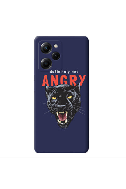 Other Xiaomi Poco X5 Pro Pointed teeth Dark blue Colored Silicone TPU Θήκη