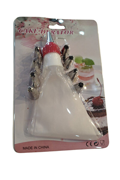 pratikpastacılık Cream Squeeze Bag and Lamp Holder Set