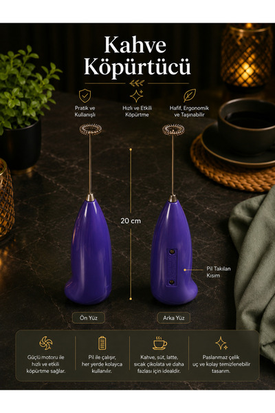 NUHA Kahve Cappuccino köpürtücü