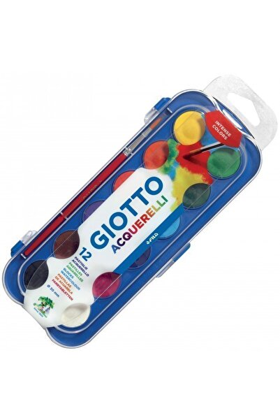 Giotto Παλέτα Ακουαρέλας 12 Χρώματα + Πινέλο (000351200)