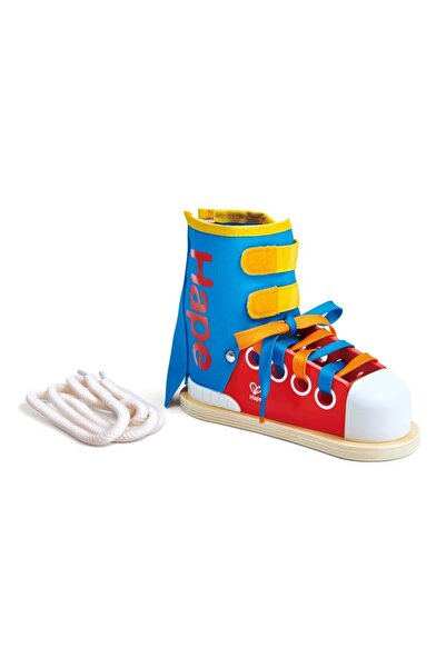 Hape Ξύλινο Εκπαιδευτικό Παπούτσι με Κορδόνια (E1117)