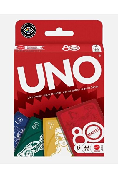 Uno Επιτραπέζιο Παιχνίδι Mattel 80 Χρόνια (JGK30)