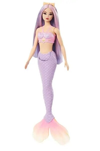 mattel Μπάρμπι Νέα Γοργόνα με Μωβ Ουρά (HRR02)