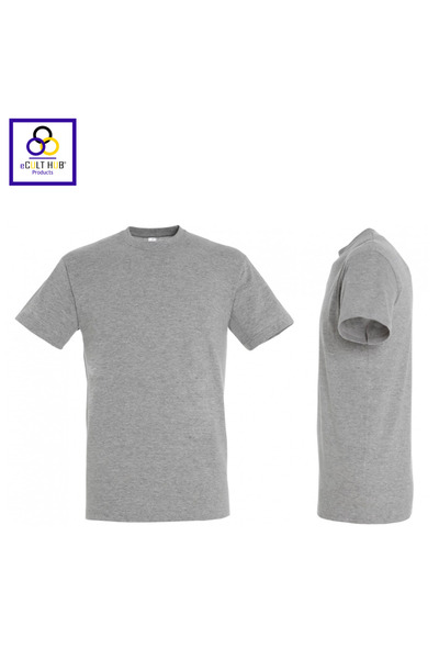 eCult Hub eC T-shirt Classic 3 - Γκρι