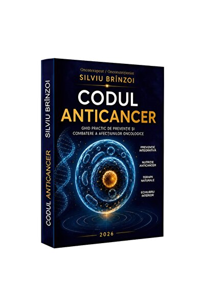 AxioMed Codul Anticancer Editie Tiparita – carte in format A5, 400 pagini (co...