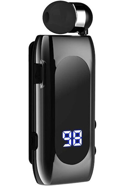 OEM K55 Ενδοωτικό Ακουστικό Bluetooth Handsfree Μαύρο