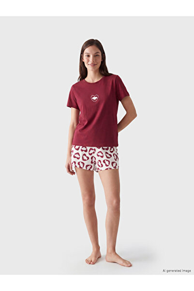 LC Waikiki Timeless Clothing & Timeless Choices Zero Roba Collar Printed Wome...