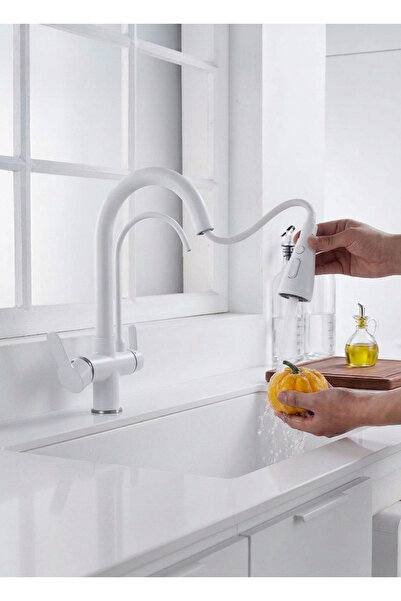 titanium design Spiralli ve Arıtmalı Eviye Bataryası