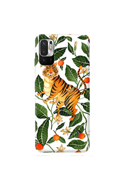 Other Xiaomi Redmi Note 10 Pro 5G Flower Leopard and Laves Transparent Silico...