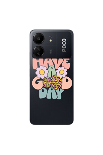 Other Xiaomi Poco C65 Have A Good day Transparent Silicone TPU Θήκη