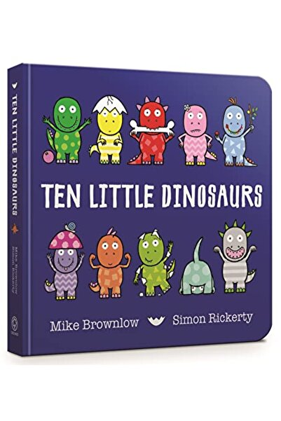 Orchard Books Ten Little Dinosaurs Board Book