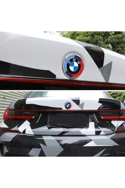 AksoyTuning Bmw Uyumlu 50. Yıl Competition Limited Edition Ön Arka Logo ve Ja...