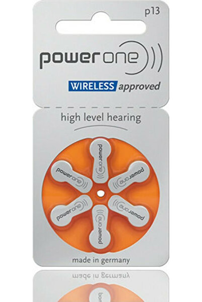 Other Μπαταρίες Ακουστικών Βαρηκοΐας Power One 13 1.45V 6 τεμάχια