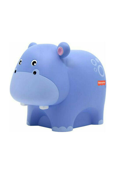 FISHER PRICE Νυχτερινό Φωτάκι LED Ιπποπόταμος Μπαταρίας Μπλε