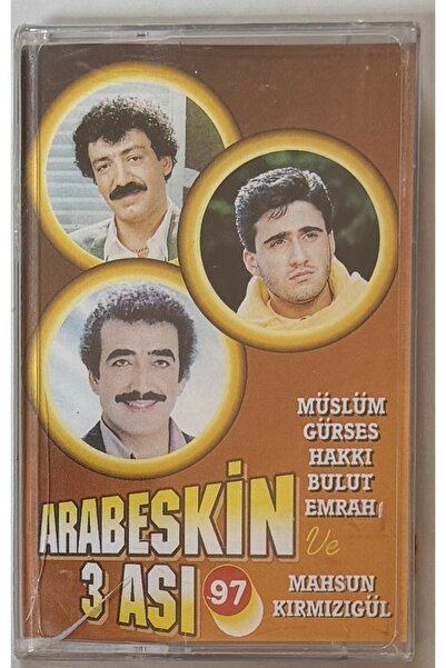 tutku müzik أرابيسكين 3 أسي 97 مسلم غورس هاكيري بولوت إمراه كاسيت (خالي من ال...
