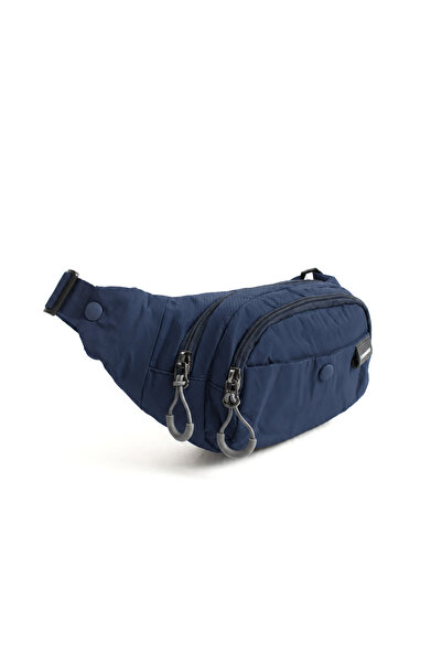 Sanmorris Unisex Parachute Fabric Water Resistant 3 Compartment Body Bag Si-6036