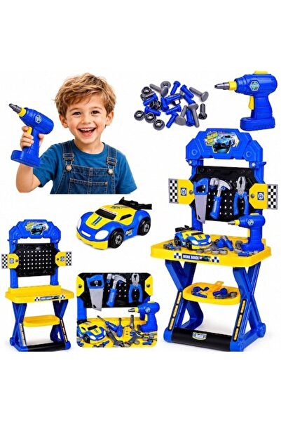 indiggo Set Banc de Lucru Interactiv cu Mașină de Găurit Electrică TurboTool,...