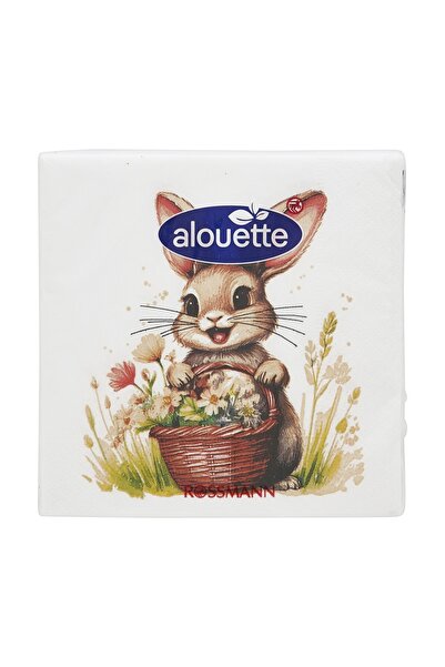 alouette Bahar Kokteyl Peçete 26 Tavşan 20'li
