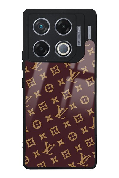 Spoyi Infinix Gt 20 Pro Red Lv Design Glossy Phone Case