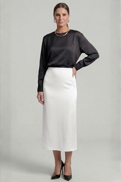 Betimoda Women's Long Viscose Jupon Non-Visible Skirt Lining