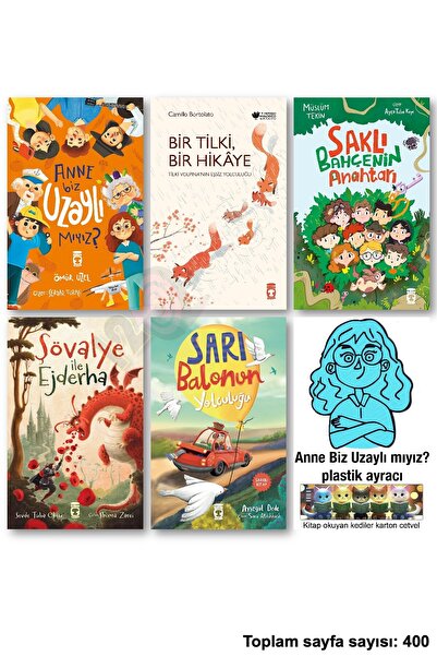 Timaş Çocuk Anne Biz Uzaylı Mıyız Bir Tilki Hikaye Saklı Bahçenin Anahtarı Şö...