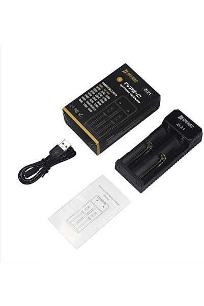 Other Speras ZL21 Φορτιστής USB για 2 μπαταρίες Li-ion μεγέθους 18650/16340/2...