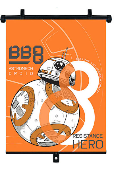 AMIO Πλαϊνό σκίαστρο αυτοκινήτου με βεντούζα Star Wars Bb8 45x36εκ. Κωδικός: ...