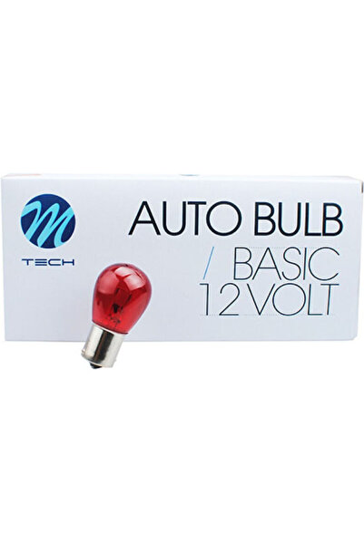 M-TECH Λάμπες Αυτοκινήτου & Μοτοσικλέτας P21W-BA15S-1156 12V 21W 10 τεμάχια