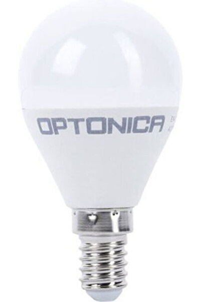 OPTONICA Λάμπα LED 8W 93mm για ντουί E14 και σχήμα G45 Λευκό 710lm Κωδικός: 1405