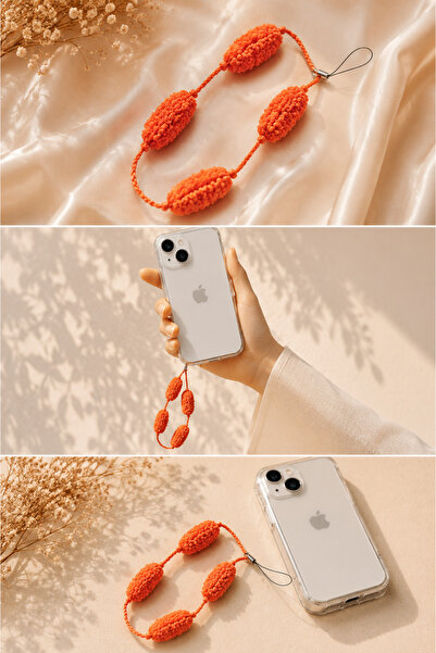 Liora De Mar Ponpon Phone Strap |   Phone Charm |   Phone Lanyard |   Phone C...